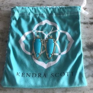 Turquoise Kendra Scott Earrings